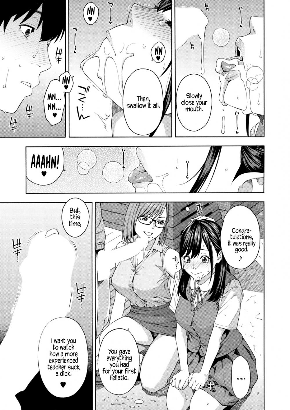 Hentai Manga Comic-Blowjob Research Club-Chapter 1-19